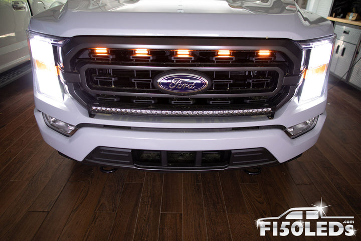 1999 - 2007 F250 Super Duty RAPTOR STYLE EXTREME LED GRILL KIT