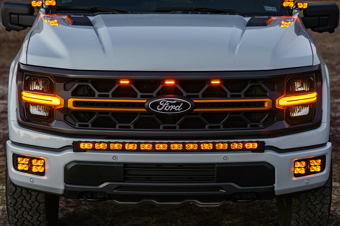 2024 - 2026 F150 CREE LED Dual Spartan Fog Light Kit
