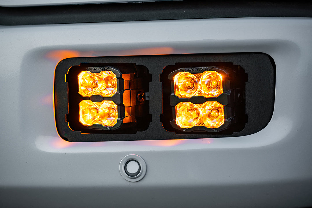 2024 - 2026 F150 CREE LED Dual Spartan Fog Light Kit
