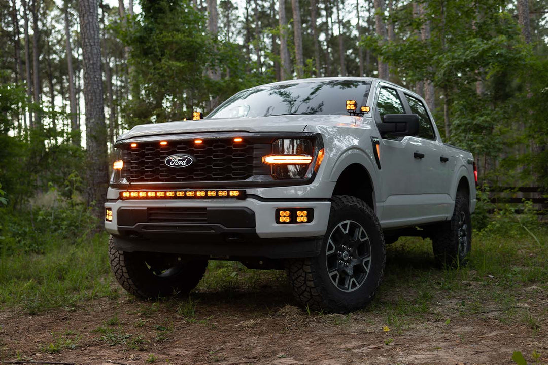 2024 - 2026 F150 CREE LED Dual Spartan Fog Light Kit