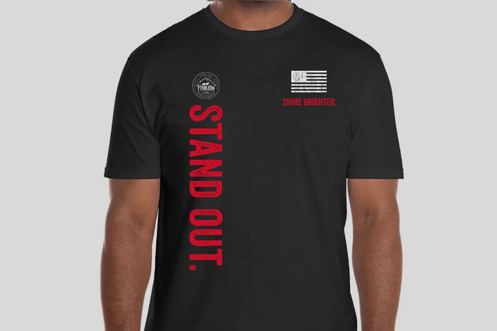 Mens Stand Out T-Shirt - White