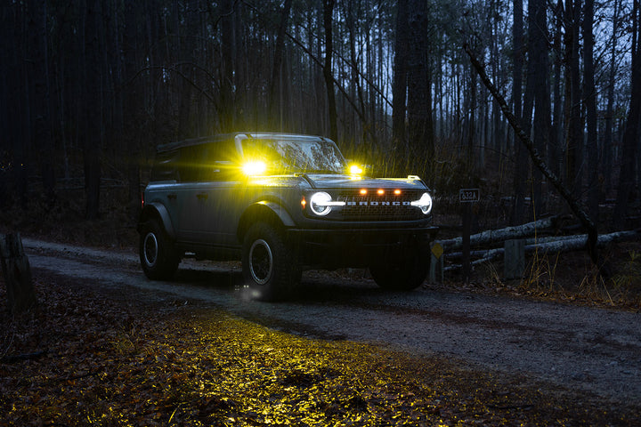 2021 - 2024 Ford Bronco CREE LED Hood Mounted MKII Spartan Kit