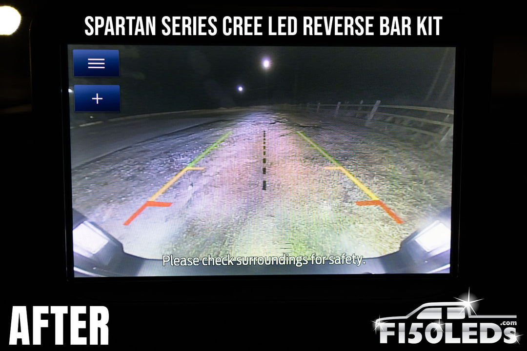 2021 - 2024 Ford Bronco Sport MKII Spartan Series Cree LED Reverse Bar Kit