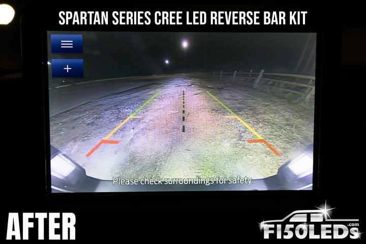 2021 - 2024 Ford Bronco Sport MKII Spartan Series Cree LED Reverse Bar Kit