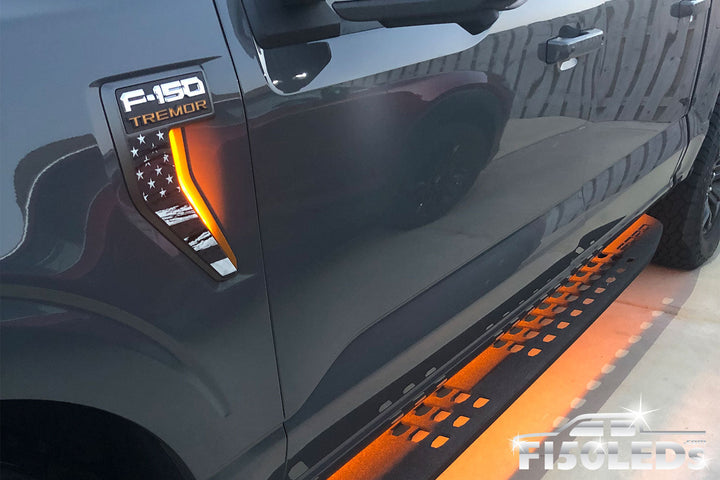 2024 - 2025 F150 Running Board Area Premium LED Light Kit