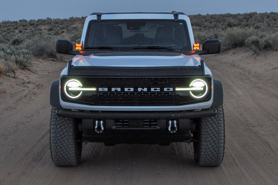 2021 - 2025 Ford Bronco CREE LED Hood Mounted MKII Spartan Kit