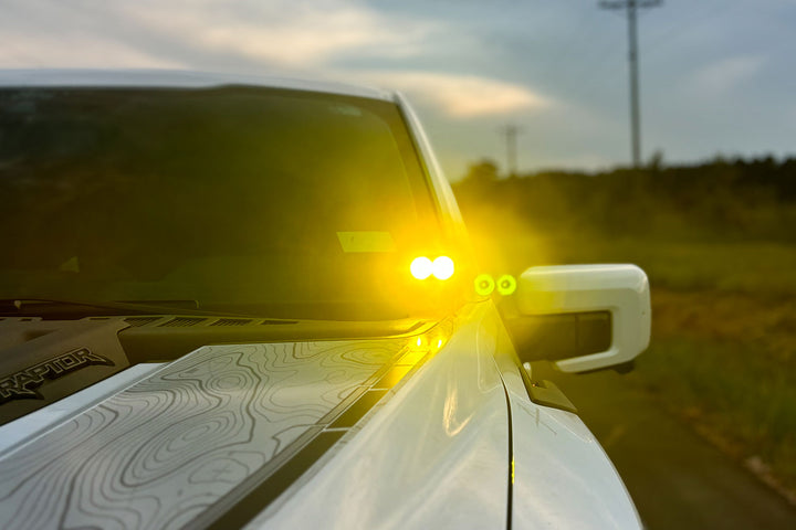 1999 - 2007 F250 Super Duty CREE LED Hood Mounted MKII Spartan Kit