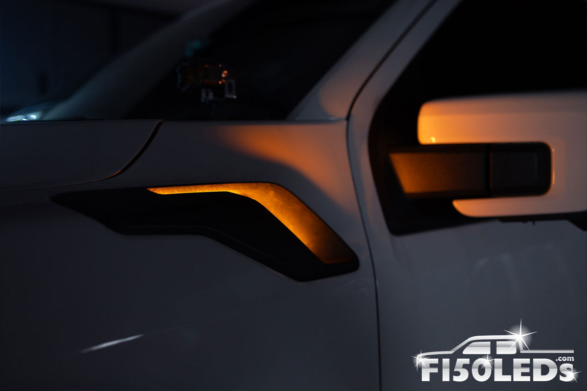 2021 - 2026 F150 Raptor Side Vent LED Lighting