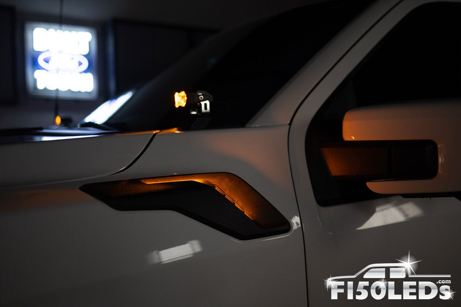 2021 - 2026 F150 Raptor Side Vent LED Lighting