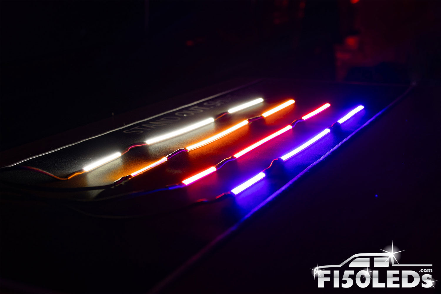 2023 - 2026 F250 Super Duty Side Vent Lighting Kit – F150LEDs.com