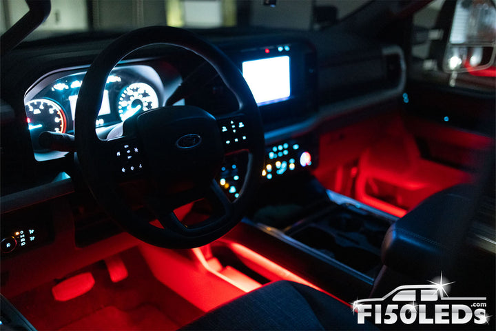 2023 - 2025 F250 Super Duty Ambient LED Lighting Kit