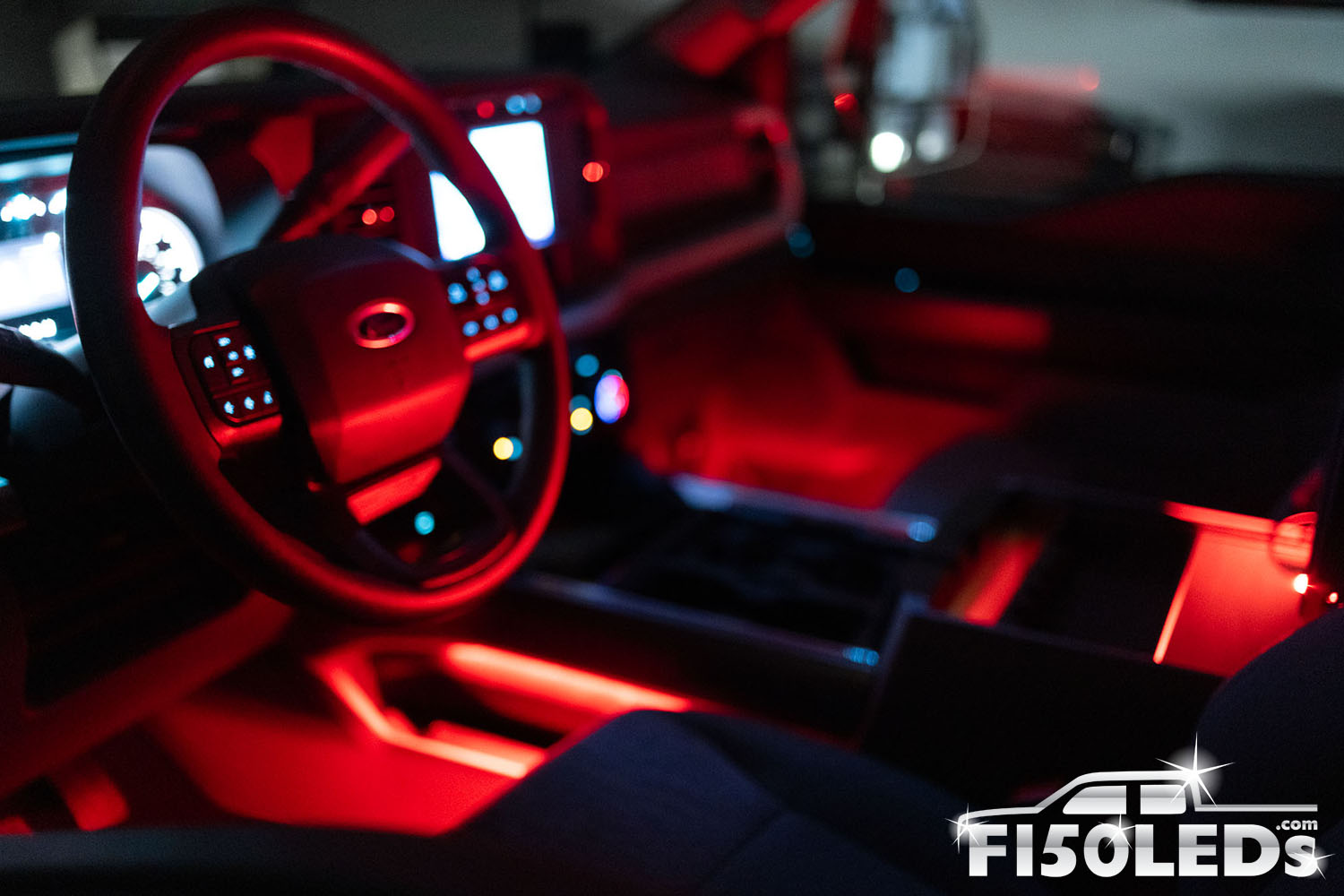 2023 - 2026 F250 Super Duty Ambient LED Lighting Kit – F150LEDs.com