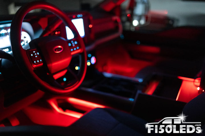 2023 - 2025 F250 Super Duty Ambient LED Lighting Kit