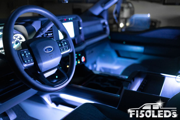 2023 - 2025 F250 Super Duty Ambient LED Lighting Kit