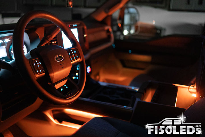 2023 - 2025 F250 Super Duty Ambient LED Lighting Kit