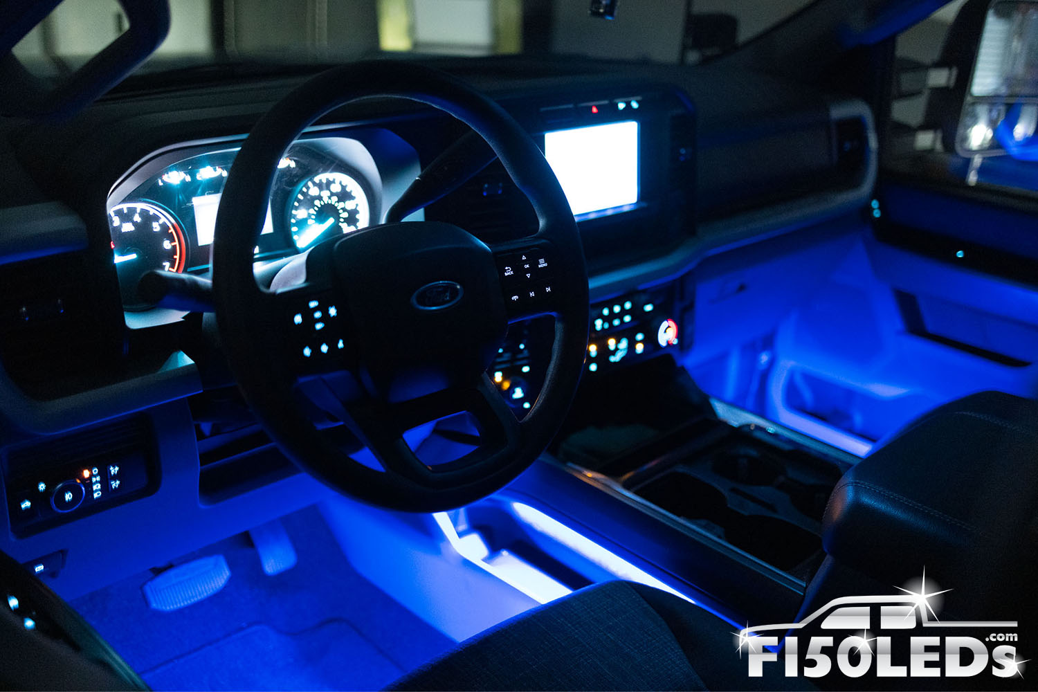 2023 - 2026 F250 Super Duty Ambient LED Lighting Kit – F150LEDs.com