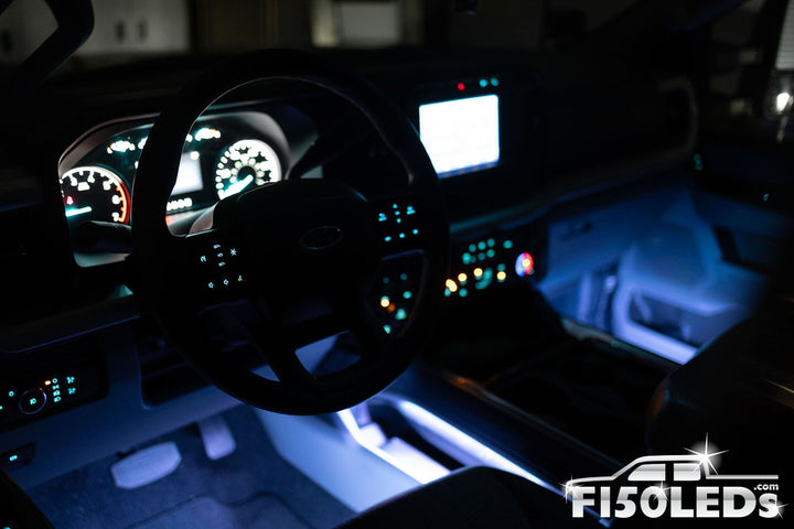 2023 - 2025 F250 Super Duty Ambient LED Lighting Kit