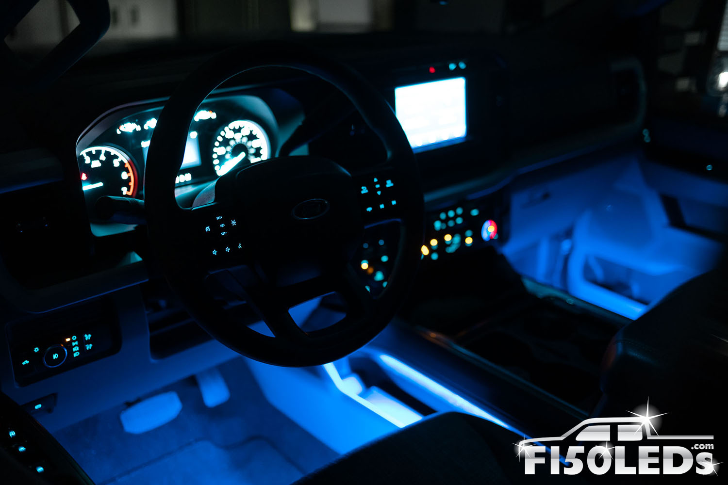2023 - 2026 F250 Super Duty Ambient LED Lighting Kit – F150LEDs.com