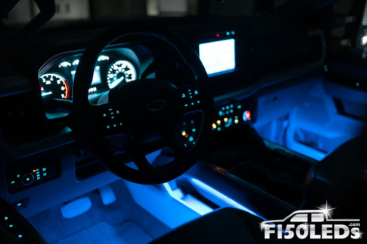 2023 - 2025 F250 Super Duty Ambient LED Lighting Kit