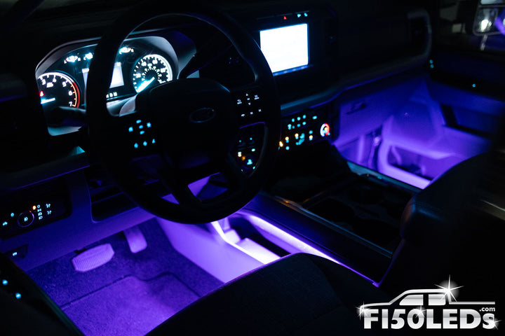 2023 - 2025 F250 Super Duty Ambient LED Lighting Kit