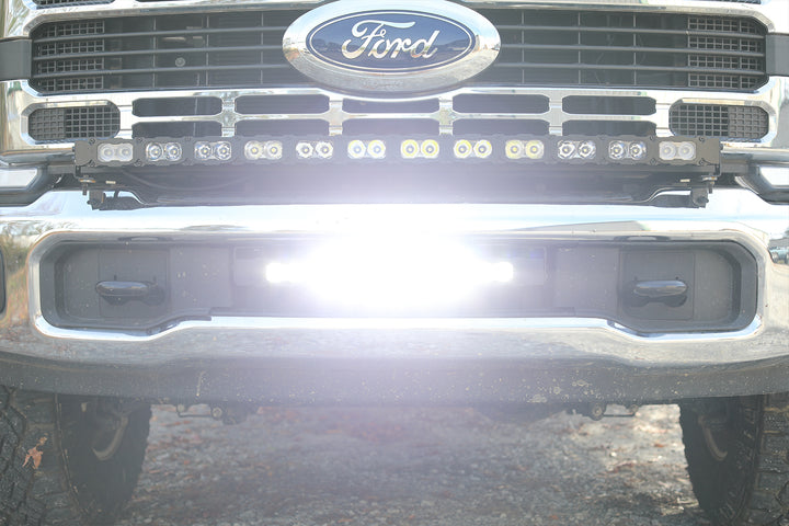 2023 - 2026 Ford F250 Super Duty 20" Paladin MKII Curved Lower Intake LED Bar