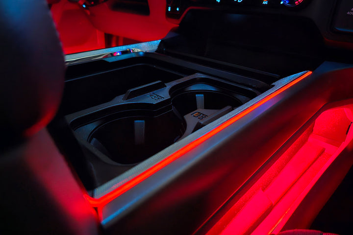 2023 - 2024 F250 Super Duty Interior Console Accent Lighting