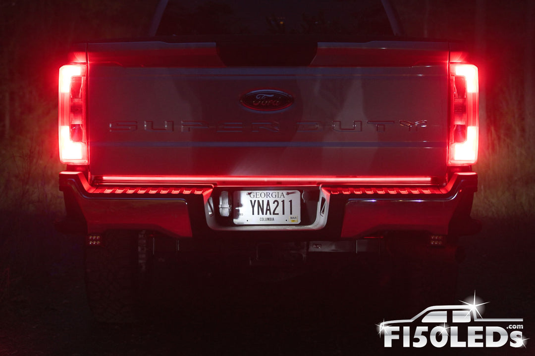 2023-2024 F250 Super Duty Sentinel CREE LED Tailgate Bar