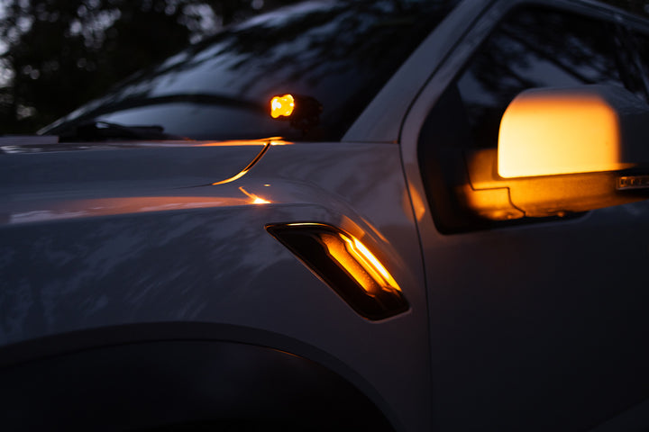2017 - 2020 F150 Raptor Side Vent LED Lighting