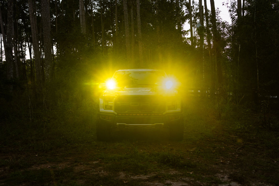 2017-2020 Ford Raptor CREE LED Hood Mounted MKII Spartan Kit