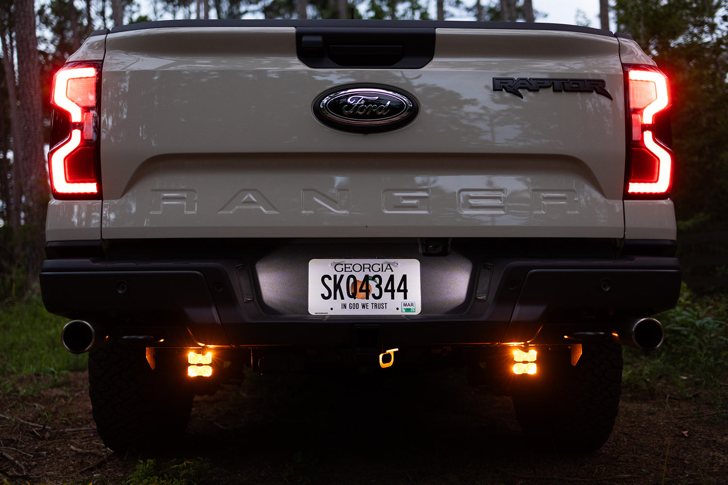2024 - 2025 Ford Ranger Raptor SPARTAN SERIES CREE LED REVERSE BAR ...