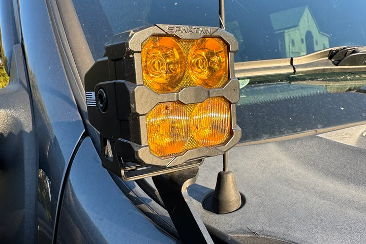 2011-2016 Super Duty CREE LED Hood Mounted MKII Spartan Kit
