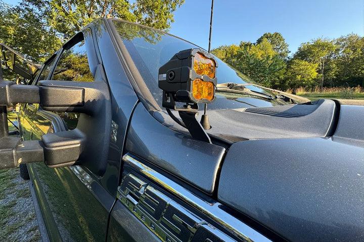 2011-2016 Super Duty CREE LED Hood Mounted MKII Spartan Kit