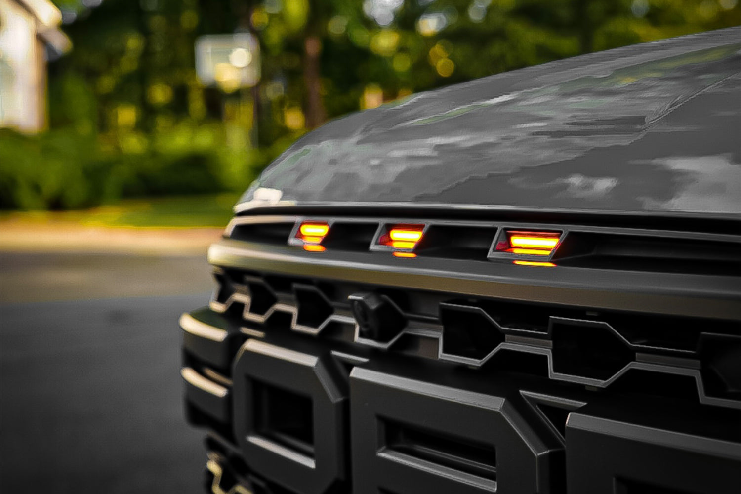 2024+ Ford Ranger Raptor Style Extreme Amber LED grill Kit – F150LEDs.com