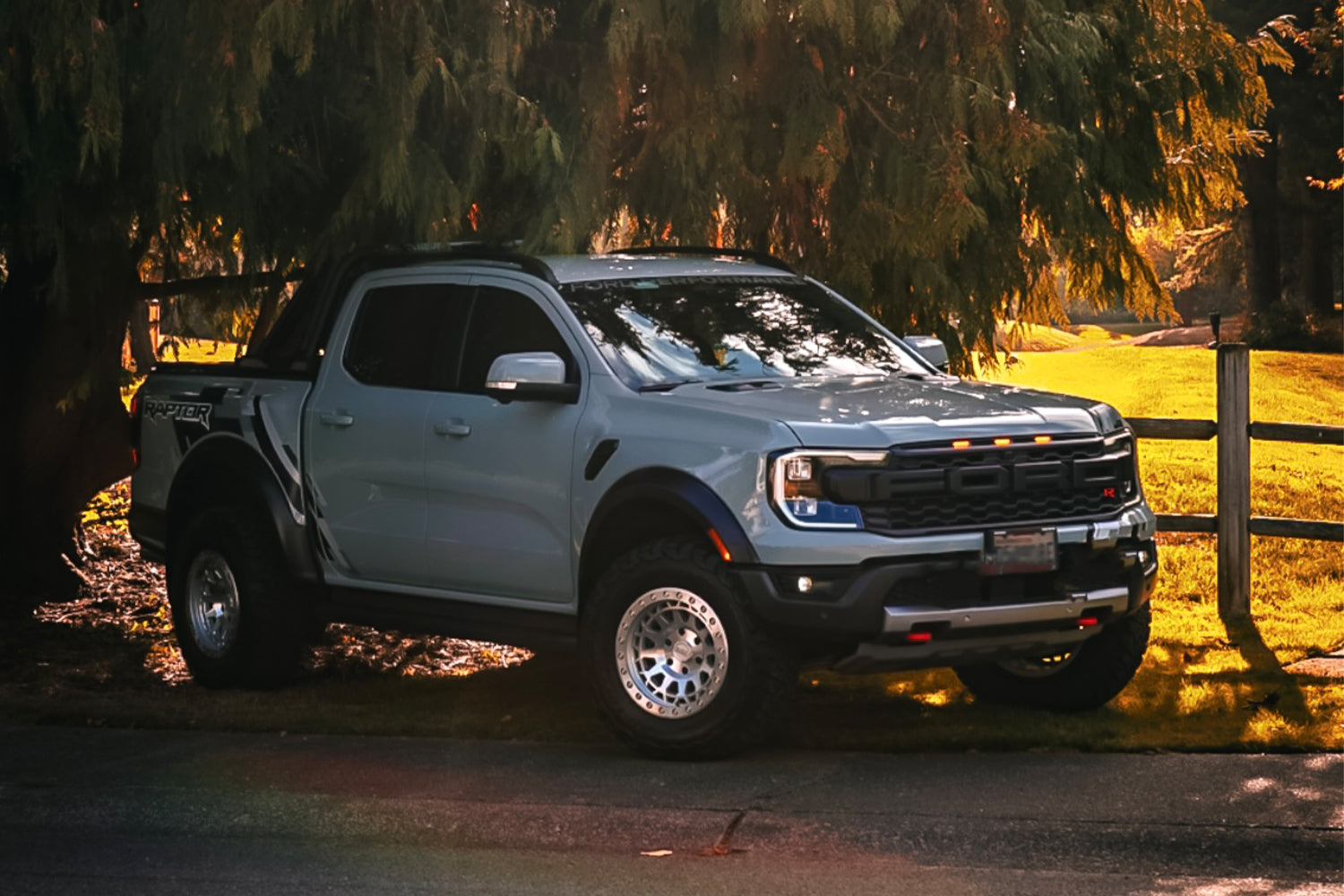 2024+ Ford Ranger Raptor Style Extreme Amber LED grill Kit – F150LEDs.com
