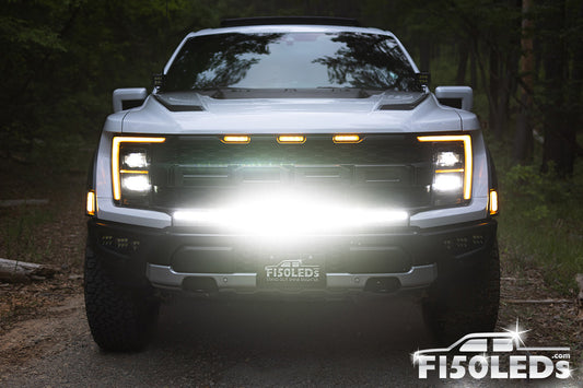 2021 - 2023 F150 Raptor GEN3 44" Paladin 210W Curved CREE XTE LED Bumper Bar