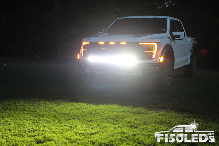 2021 - 2023 F150 Raptor GEN3 44" Paladin 210W Curved CREE XTE LED Bumper Bar