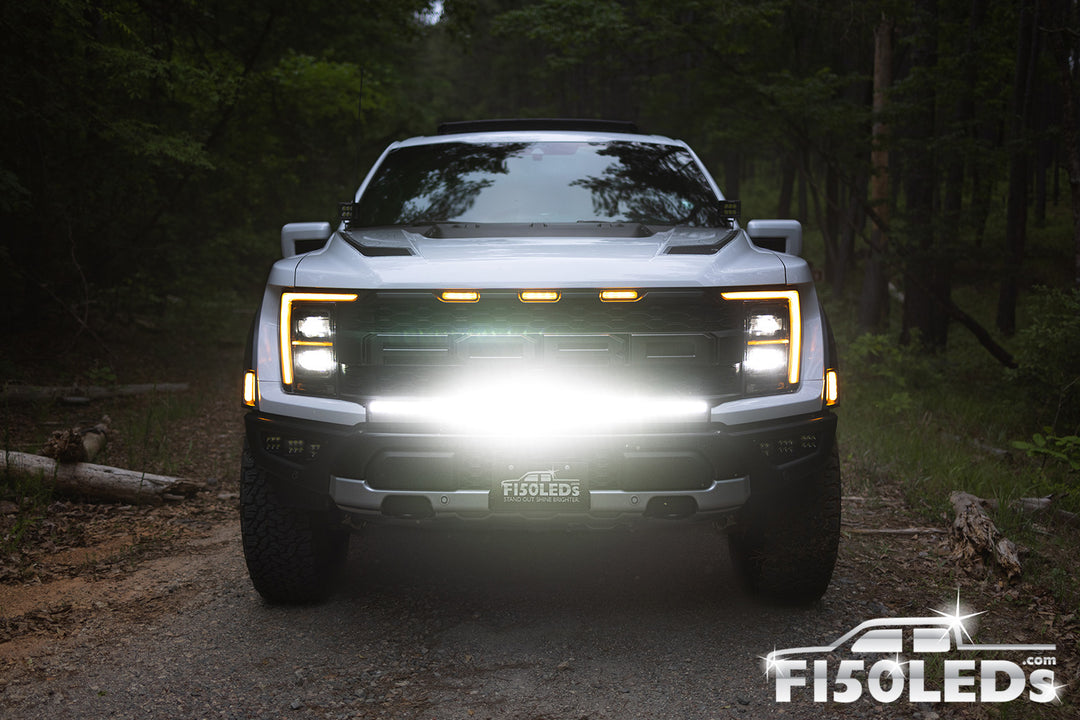 2021 - 2024 F150 Raptor GEN3 44" Paladin 210W Curved CREE XTE LED Bumper Bar