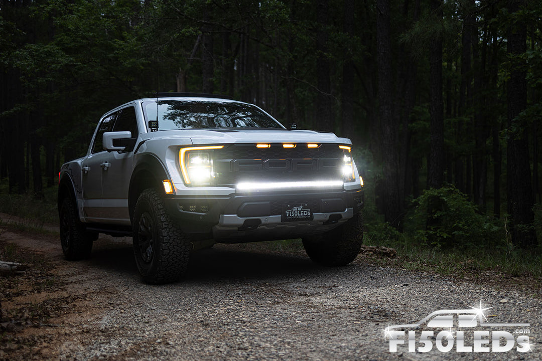 2021 - 2024 F150 Raptor GEN3 44" Paladin 210W Curved CREE XTE LED Bumper Bar