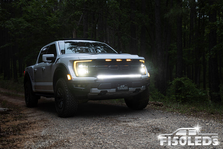 2021 - 2024 F150 Raptor GEN3 44" Paladin 210W Curved CREE XTE LED Bumper Bar