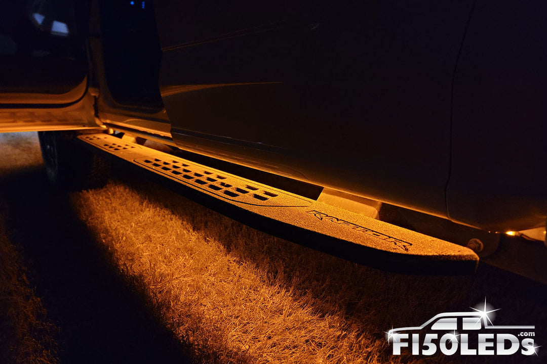 2021 - 2024 F150 Raptor Running Board/Area Premium LED Light Kit