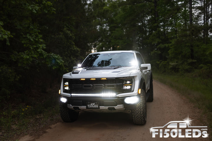 2021 - 2024 F150 Raptor GEN3 44" Paladin 210W Curved CREE XTE LED Bumper Bar