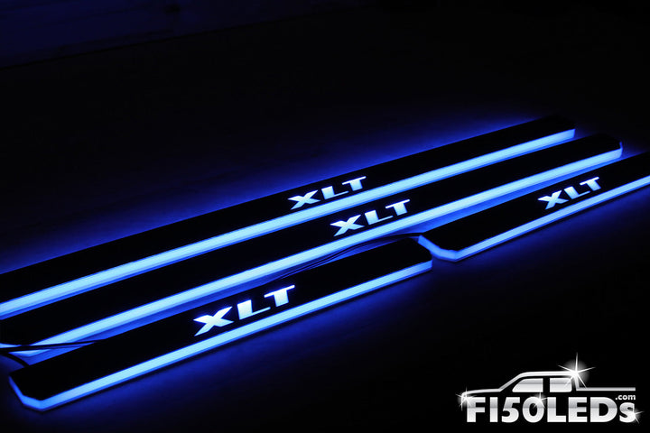 2024 F150 RGB LED Door Sill Light Kit