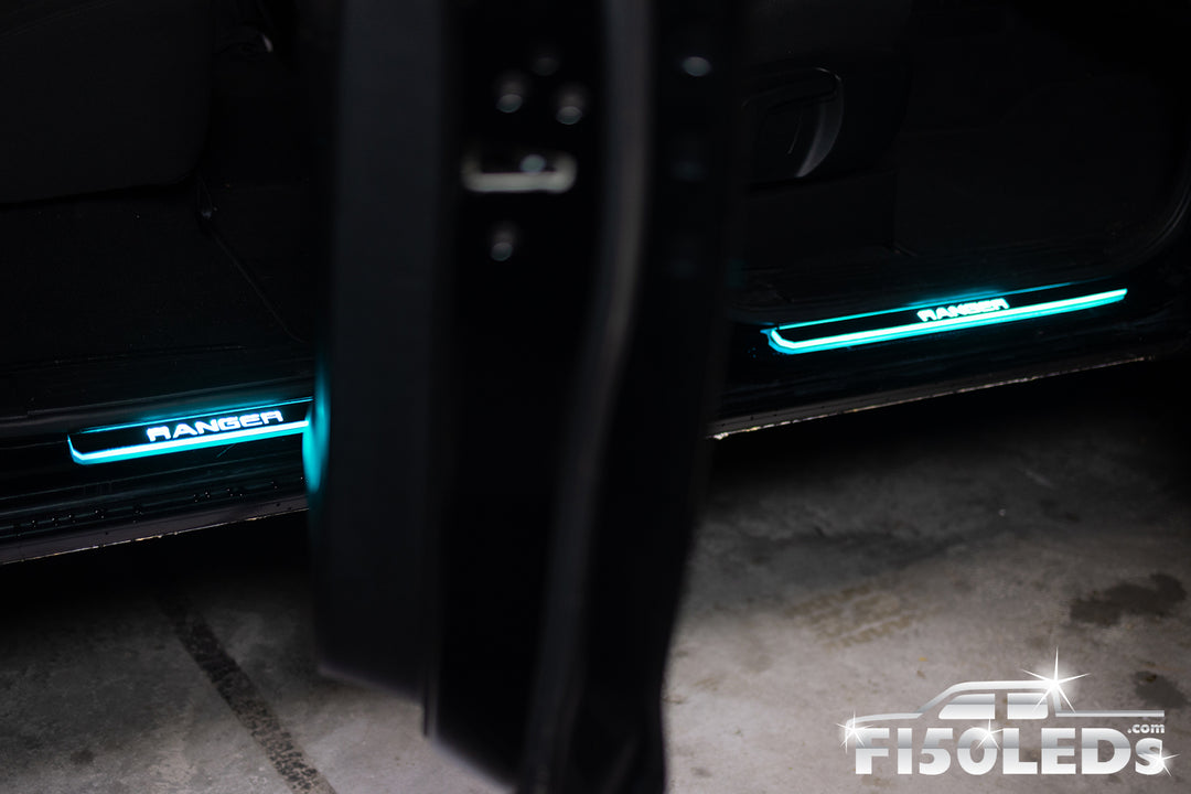 2019 - 2023 Ford Ranger RGB LED Door Sill Kit