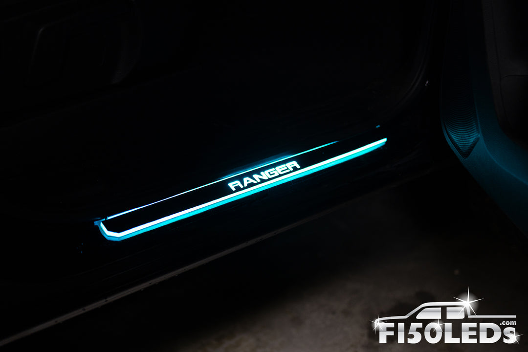 2019 - 2023 Ford Ranger RGB LED Door Sill Kit