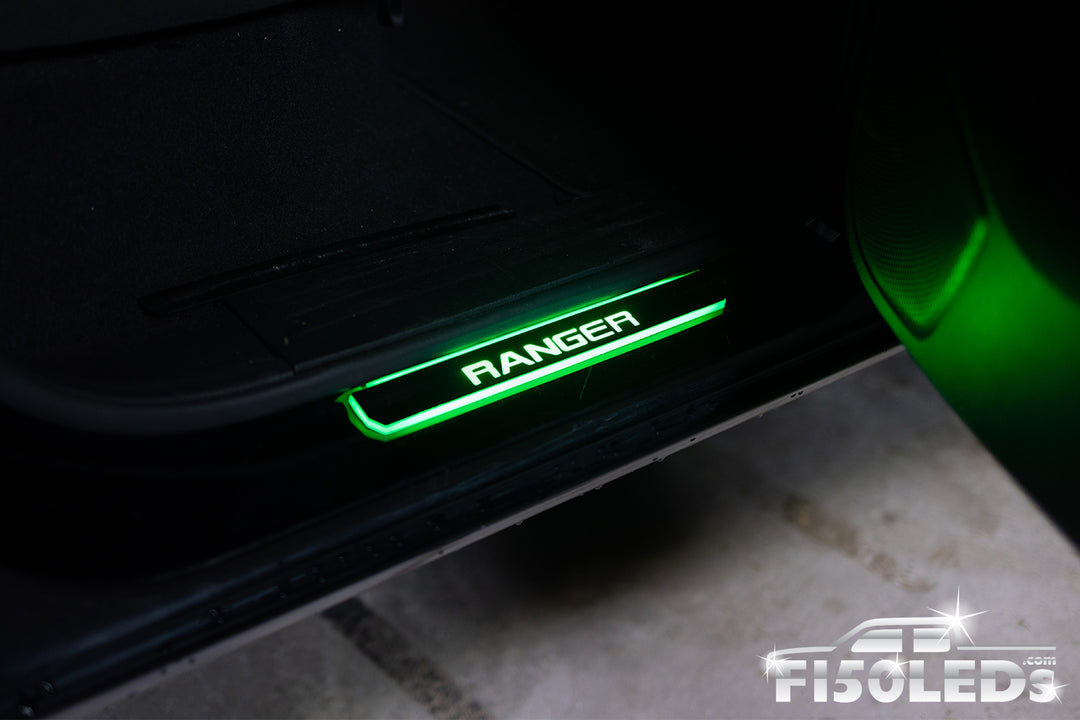 2019 - 2023 Ford Ranger RGB LED Door Sill Kit