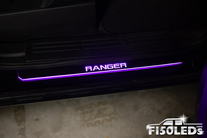 2019 - 2023 Ford Ranger RGB LED Door Sill Kit