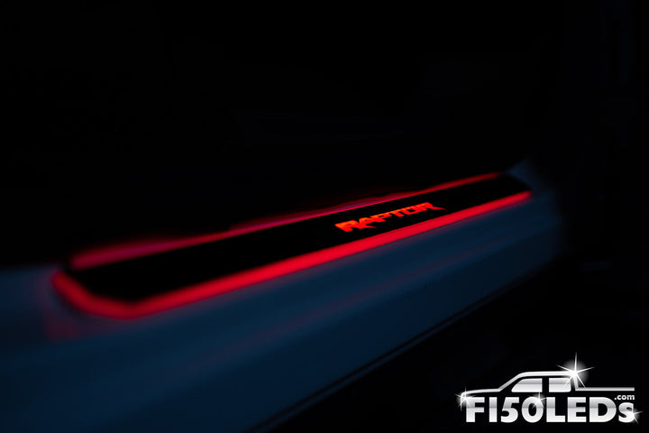 2024 F150 RGB LED Door Sill Light Kit