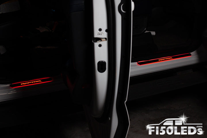 2024 F150 RGB LED Door Sill Light Kit