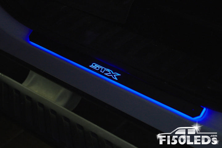 2024 F150 RGB LED Door Sill Light Kit