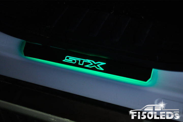 2024 F150 RGB LED Door Sill Light Kit